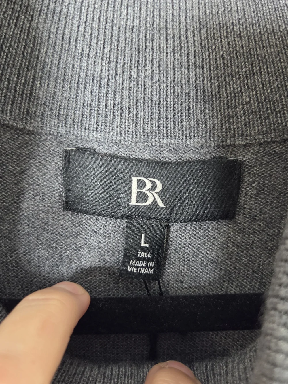 Banana Republic Merino Wool 1/4 Zip Sweater